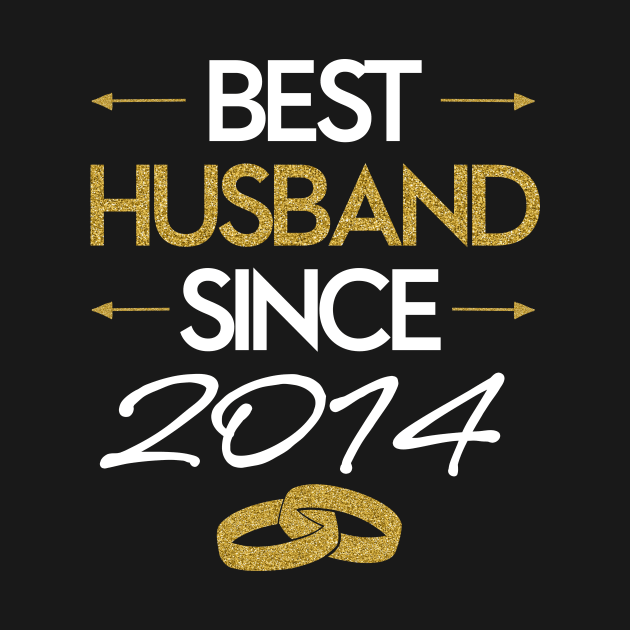 'Best Husband Since 2014' Sweet Wedding Anniversary Gift by ourwackyhome