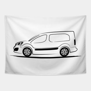 Citroen Berlingo 2015 Black Tapestry