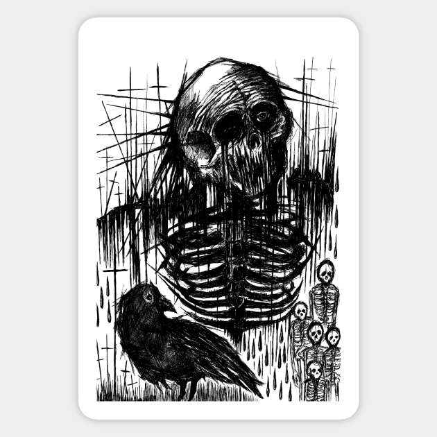 free - Skeleton - Sticker