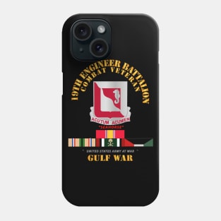 19th Engineer Battalion - Gulf War w SVC Phone Case