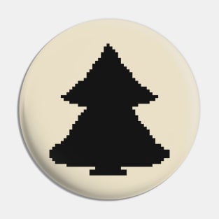 Christmas tree pixel art Pin