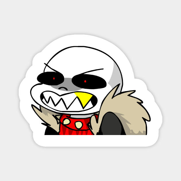 Annoying Sans Meme Underfell Sans eVIL Magnet by SofiaArtFactory