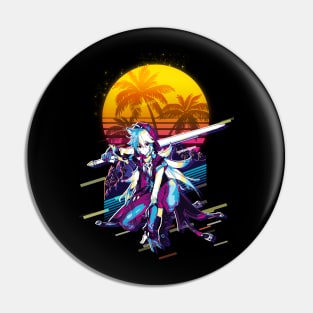 Razor Genshin Impact Pin