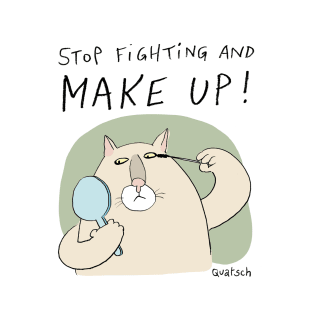 Make up cat T-Shirt