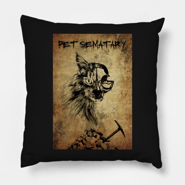 Pet Sematary Pillow by boothilldesigns