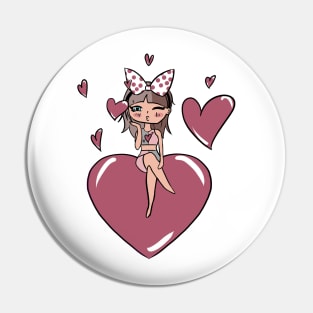 This is how much I love you - Nori Doll Pin