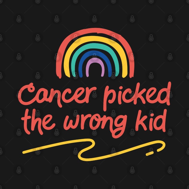 Cancer Picked The Wrong Kid by gdimido