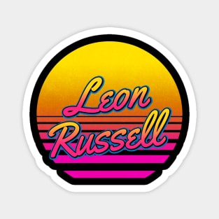 Leon Personalized Name Birthday Retro 80s Styled Gift Magnet