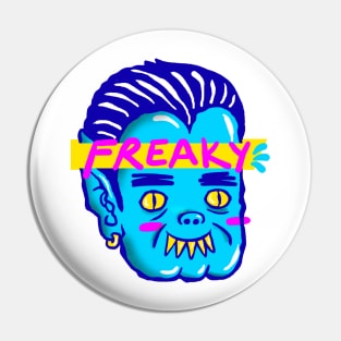 freaky man Pin