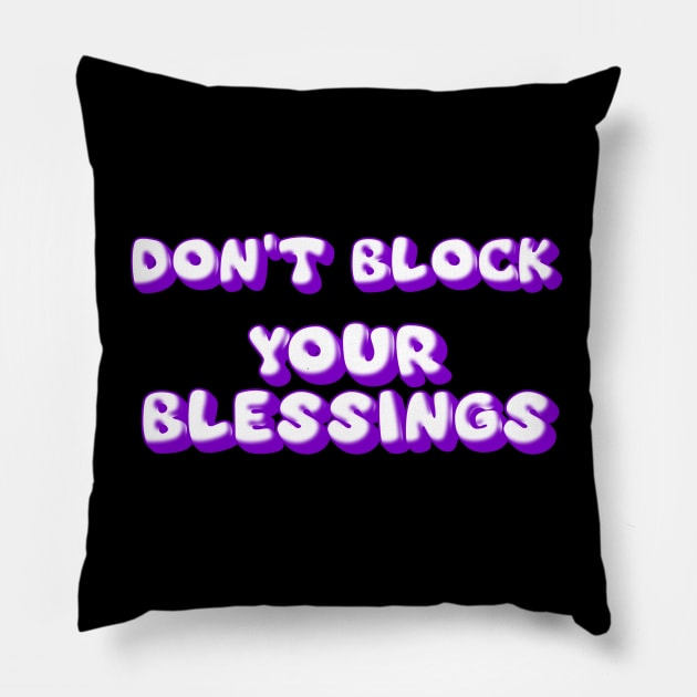 Blessings Pillow by Fly Beyond