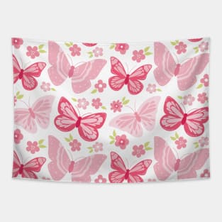 Cartoon Beautiful Butterfly Pattern Art Tapestry