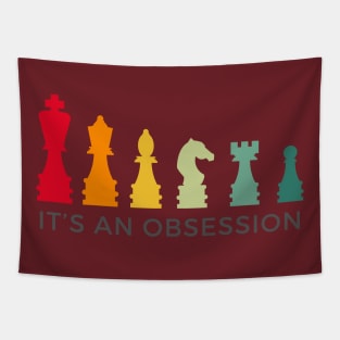 Chess: It's An Obsession Tapestry