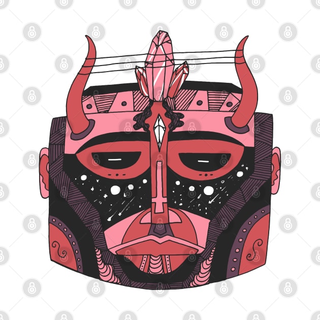 Ambrose African Mask No 8 by kenallouis