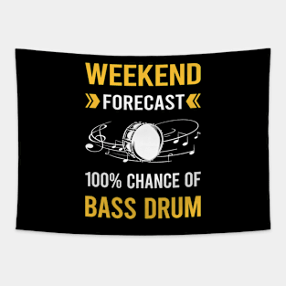 Weekend Forecast Bass Drum Tapestry