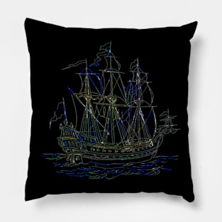 Flying Dutchman Pillow