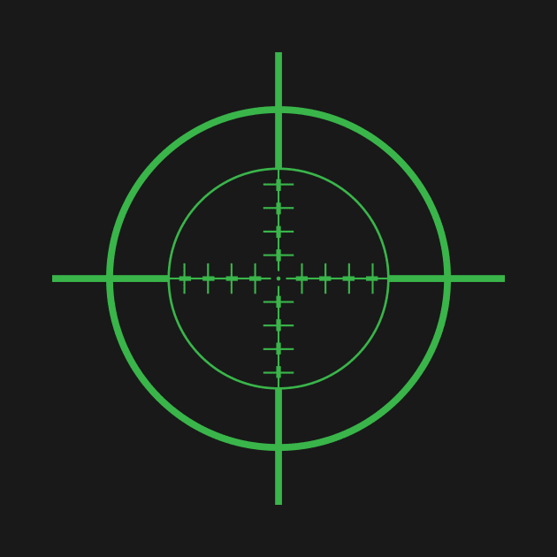 Gun Sight Crosshairs by hobrath