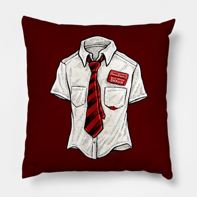 You Got Red On You... Pillow by BradAlbright