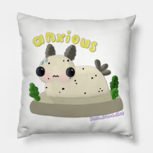 Anxious sea bunny Pillow