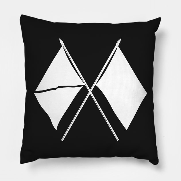 W EXO NEW LOGO! Pillow by PepGuardi