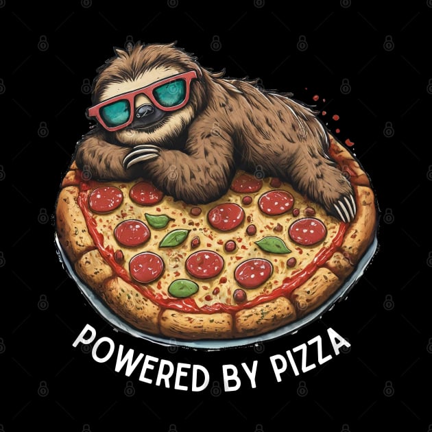 Sloth Life: Powered by Pizza by JollyCoco