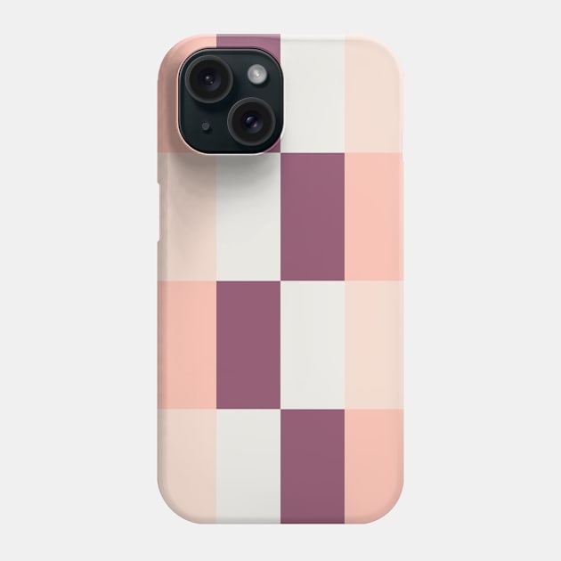 colorful rectangles pattern Phone Case by kallyfactory