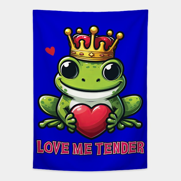 Frog Prince 26 Tapestry by Houerd