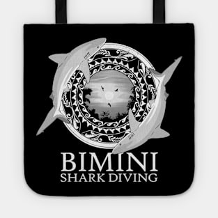 Caribbean Reef Sharks Bimini Bahama Islands Tote