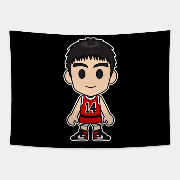 Hisashi Mitsui Tapestry by Chibi Pops