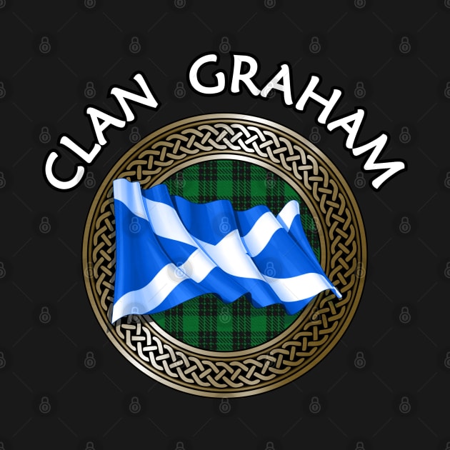 Clan Graham Crest & Tartan Knot by Taylor'd Designs