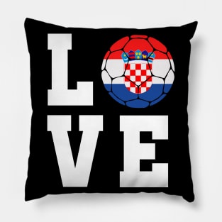 Croatia Football Pillow