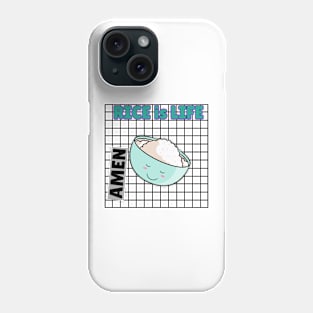 Rice is Life Phone Case