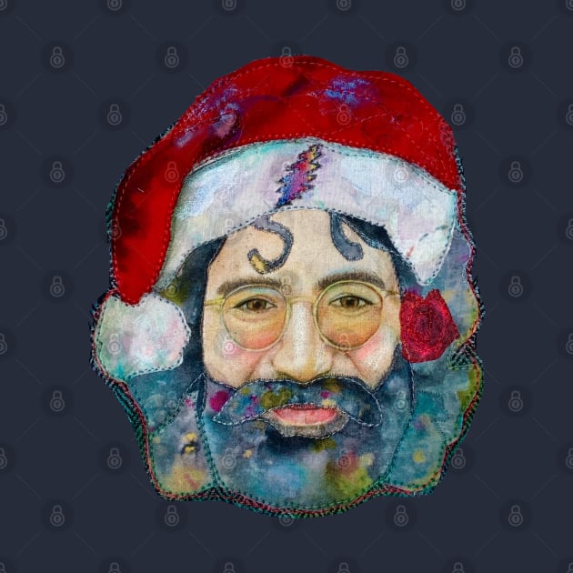 Santa Jerry by karenpaytonart