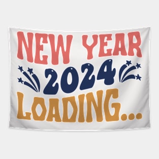 New Year Loading Tapestry