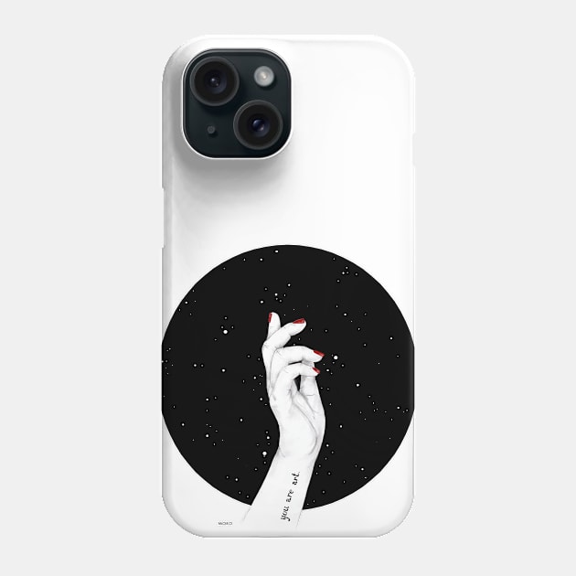 you are art Phone Case by MOKO