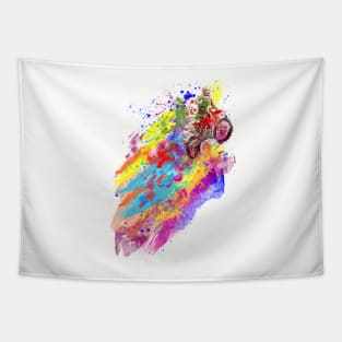 Rainbow Trail Tapestry