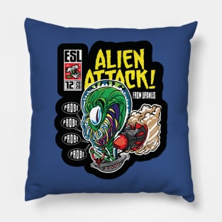 Alien Attack Pillow