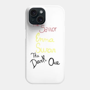 Two sides of Emma Swan Phone Case