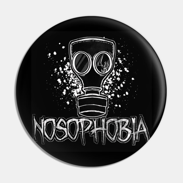 NOSOPHOBIA - Fear Of Disease Pin by OverflowingAnxietea