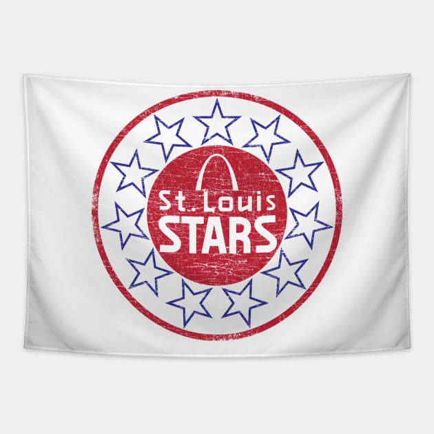 St Louis Stars Vintage T-shirt Tapestry by zurcnami