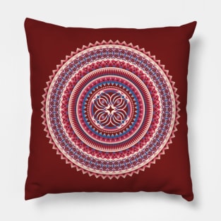 Bright Mandala Pillow