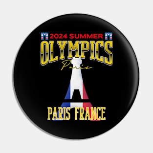 2024 SUMMER OLYMPICS PARIS FRANCE Pin