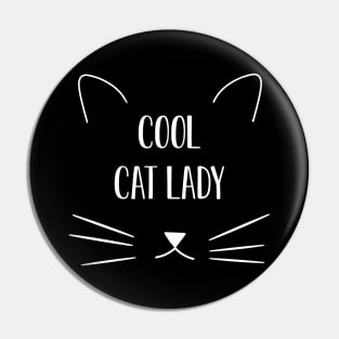 Cat - Cool Cat Lady Pin