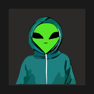 The Hooded Alien T-Shirt