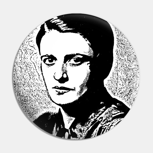 Ayn Rand Pin by Historia