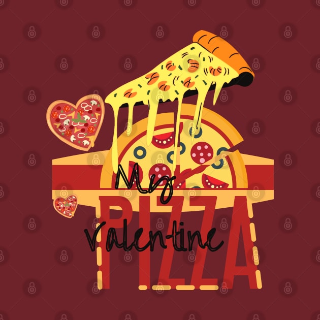 My Valentine PIZZA by O.M design