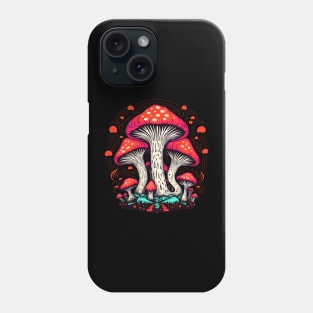 Red Mushrooms Phone Case