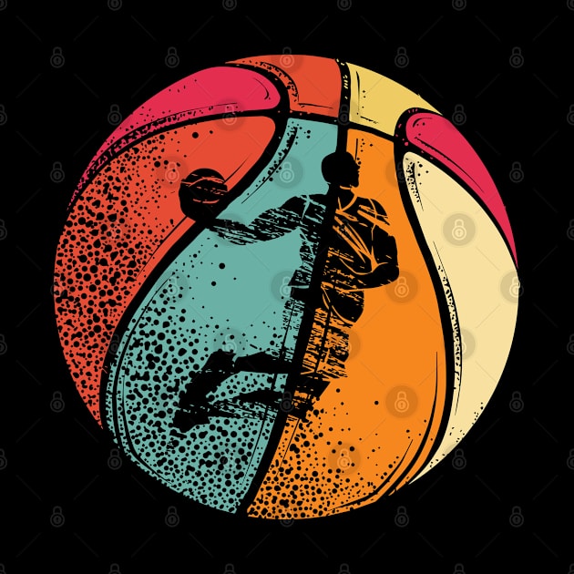 Basketball - Retro Basketball Player by Streetwear KKS