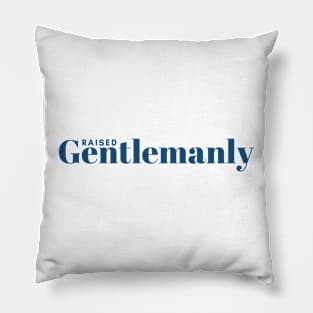 Raised Gentlemanly Pillow