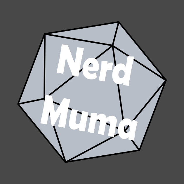 Nerd Muma Dice (blue) by yasminrose