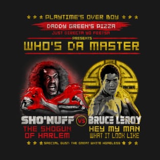 WHO DA MASTER BATTLE RETRO T-Shirt